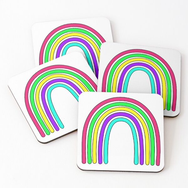 Item preview, Vibrant Rainbow Drawing Bright Colorful  designed and sold by MrsCreative1.