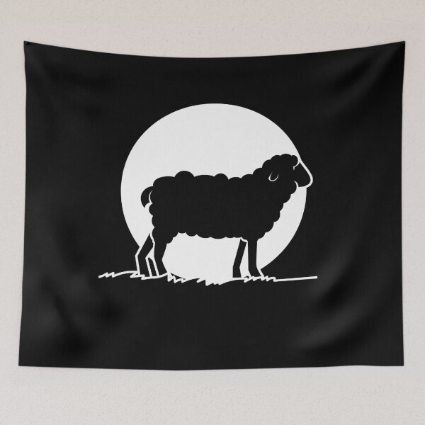Item preview, Sheep Moon Flock Of Sheep Wool designed and sold by MooonTees.