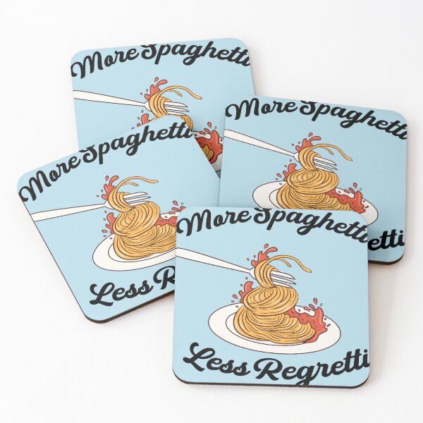 Item preview, More Spaghetti Less Regretti designed and sold by Magnolia Valley Art.