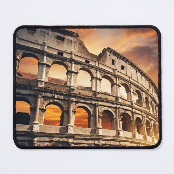 Item preview, A Timeless Masterpiece: The Colosseum at Dusk designed and sold by Samarpanartz.