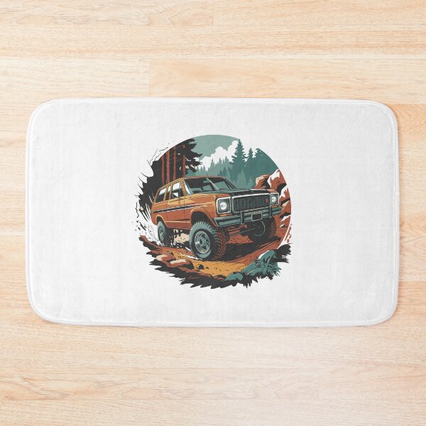 Item preview, Vintage Offroad Adventure Rugged 1970s Car in Nature off grid designed and sold by w1ckerman.