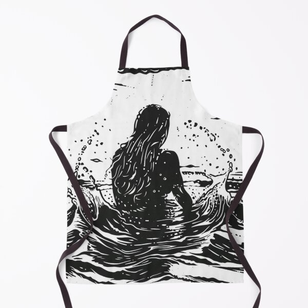 Item preview, Splash of serenity - linocut 1 designed and sold by Wildflow Creations.