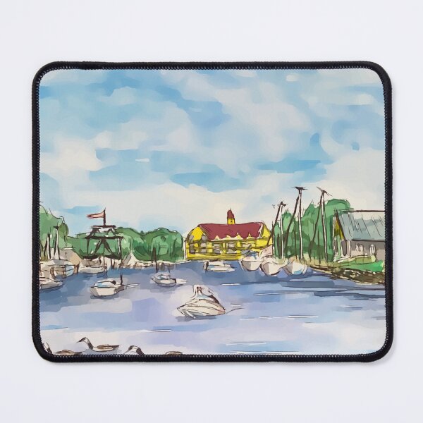 Item preview, Marina in South Haven Michigan designed and sold by welshdesigns.