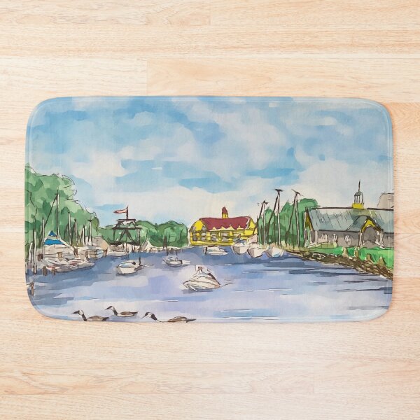 Item preview, Marina in South Haven Michigan designed and sold by welshdesigns.