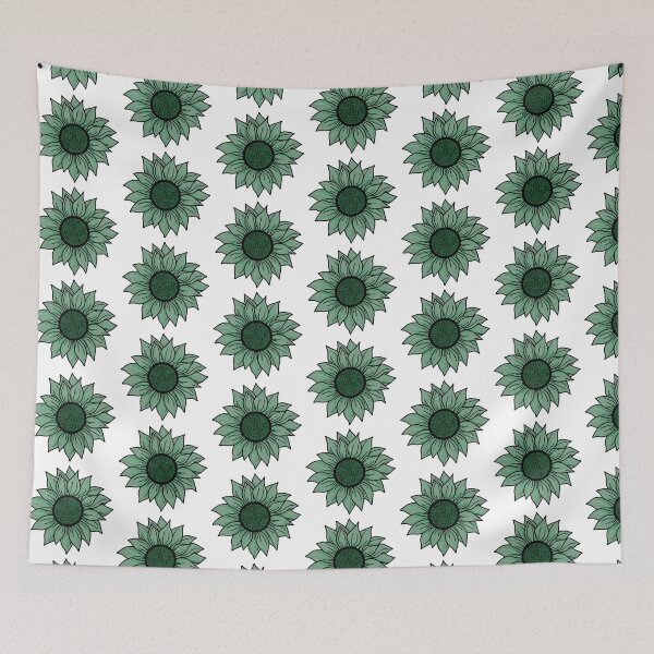 Item preview, Beautiful Sunflower Drawing Green designed and sold by MrsCreative1.