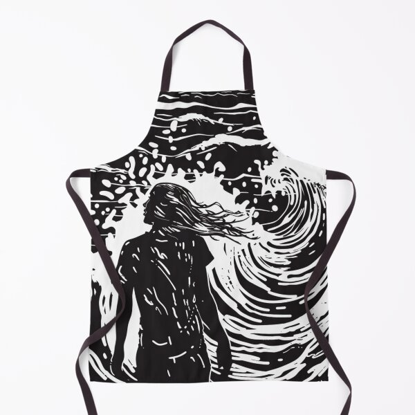 Item preview, Splash of serenity - linocut 2 designed and sold by Wildflow Creations.