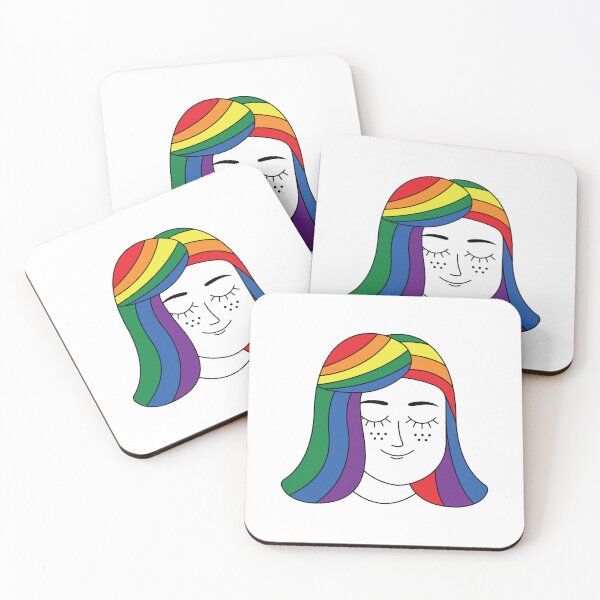Item preview, LGBTQ Pride Flag Character designed and sold by Rotemika.