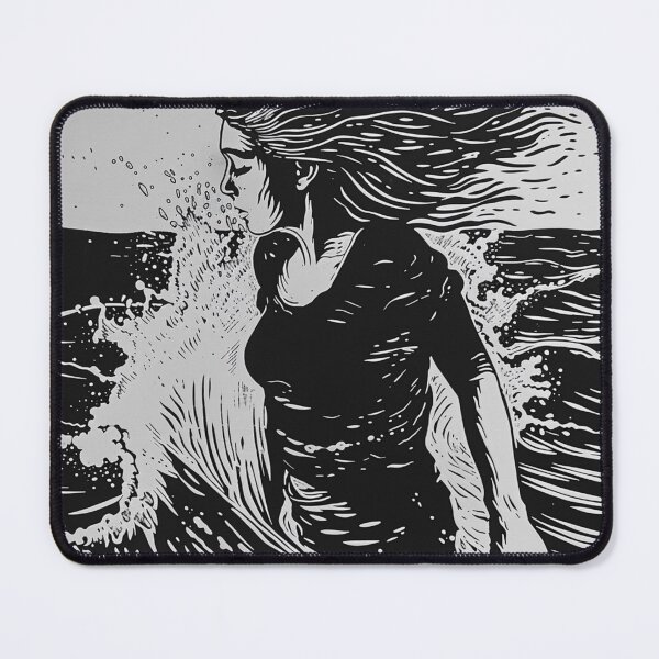 Item preview, Copy of Splash of serenity - linocut 3 designed and sold by Wildflow Creations.
