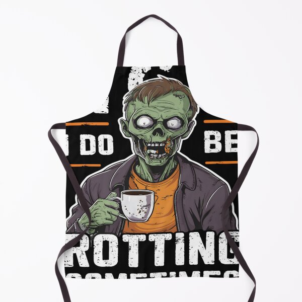 Item preview, Unhinged Halloween Zombie I Be Rotting Sometimes designed and sold by KitonicTees.