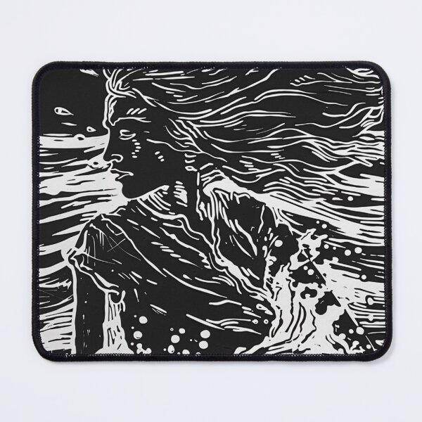 Item preview, Copy of Splash of serenity - linocut 4 designed and sold by Wildflow Creations.