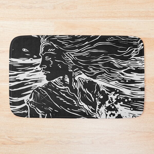 Item preview, Copy of Splash of serenity - linocut 4 designed and sold by Wildflow Creations.