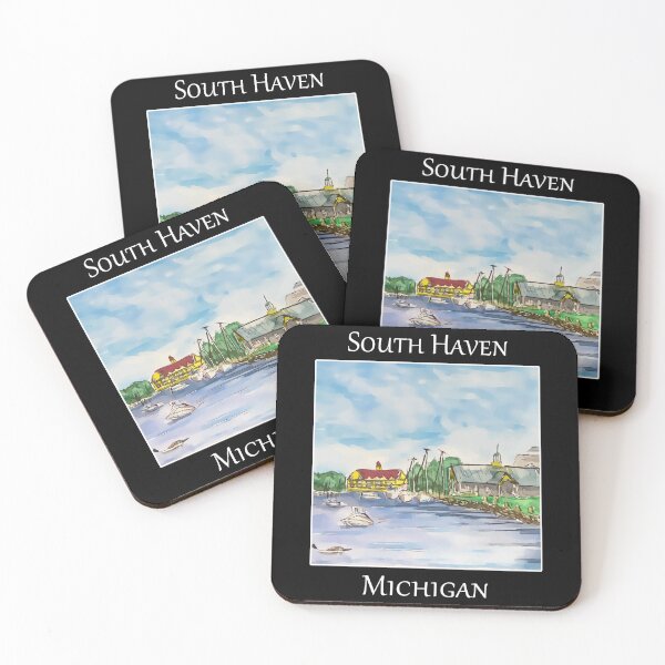 Item preview, Marina in South Haven Michigan designed and sold by welshdesigns.