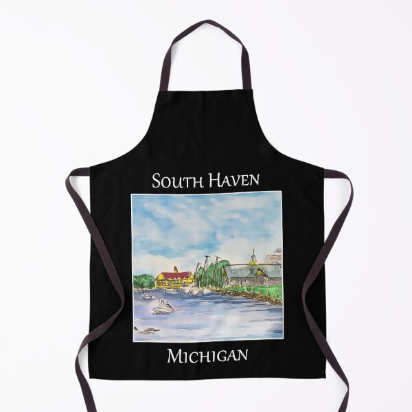 Item preview, Marina in South Haven Michigan designed and sold by welshdesigns.