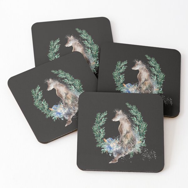Item preview, Watercolor Wolf designed and sold by La-Nuna.
