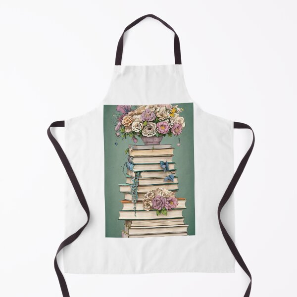 Item preview, Tranquil Sfumato Book Pile Illustration designed and sold by Mechanical-Artt.