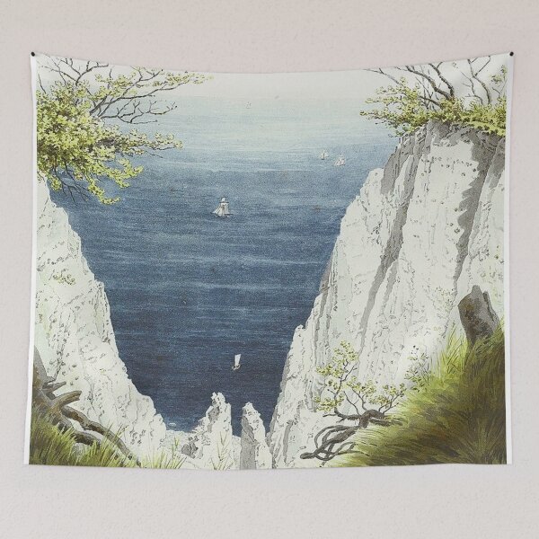Item preview, Chalk Cliffs at Ruegen - Caspar David Friedrich designed and sold by Vintage Designs +.