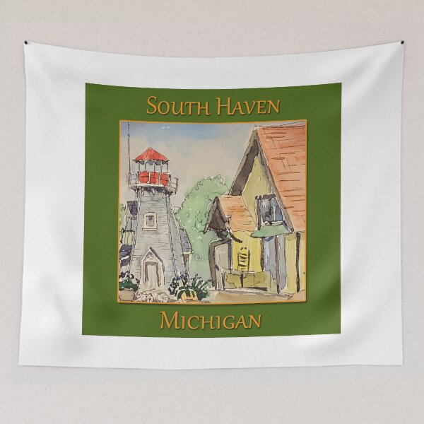 Item preview, Cute little buildings in South Haven Michigan designed and sold by welshdesigns.