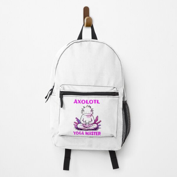 Item preview, Axolotl Yoga Master Meditating in Peaceful Pose designed and sold by RetroPop23.