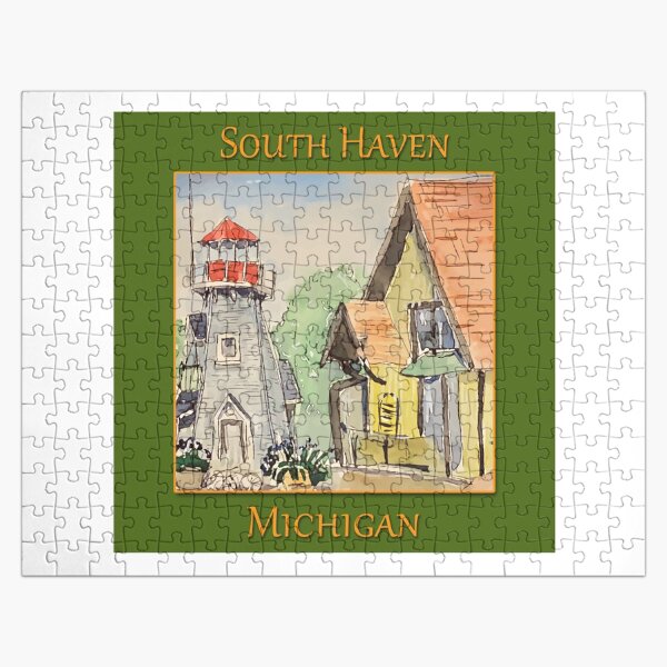 House cheapest on the coast Redbubble puzzle