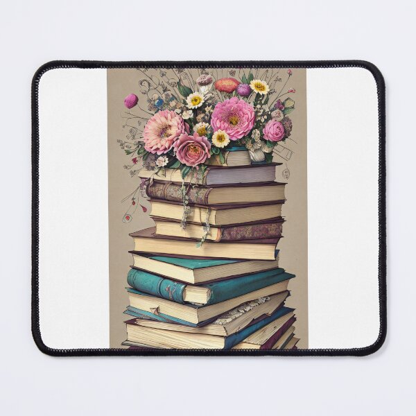 Item preview, Tranquil Sfumato Floral Books designed and sold by Mechanical-Artt.