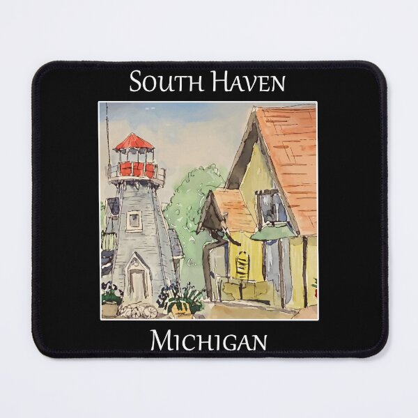 Item preview, Cute little buildings in South Haven Michigan designed and sold by welshdesigns.