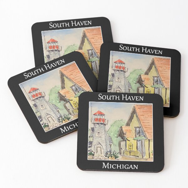 Item preview, Cute little buildings in South Haven Michigan designed and sold by welshdesigns.