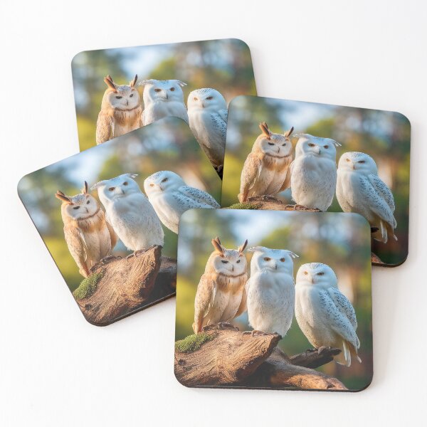 Item preview, The three owls designed and sold by AGaymard.