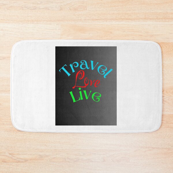 Item preview, TRAVEL LOVE LIVE designed and sold by SLIMK8.