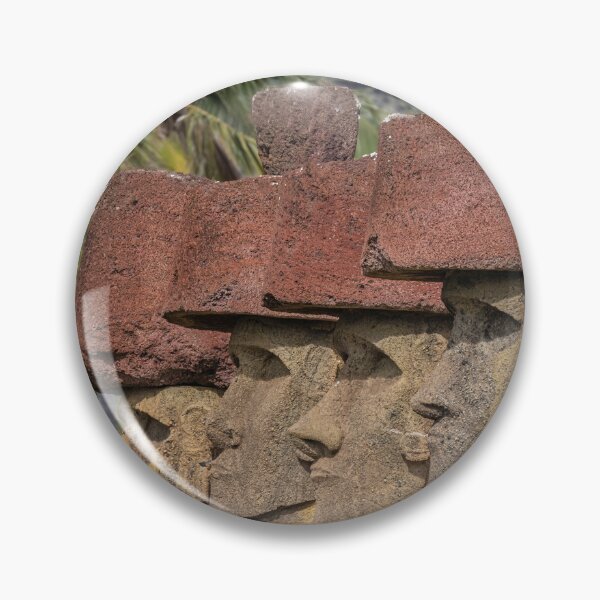 Item preview, Seven Statues Easter Island Artistic designed and sold by PhotoArt by Joan Carroll.