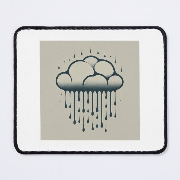 Item preview, Whispers of Rain: Minimalist Cloud Design designed and sold by SeanOsShirts.