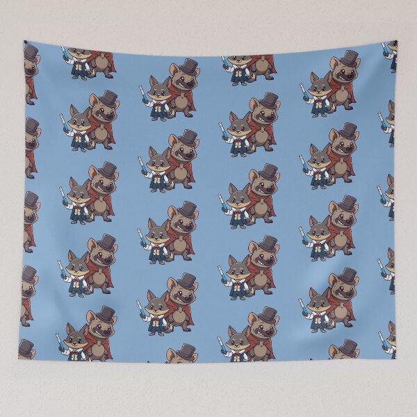 Item preview, Dr Jackal and Mr Hydena designed and sold by SketchyCritterz.