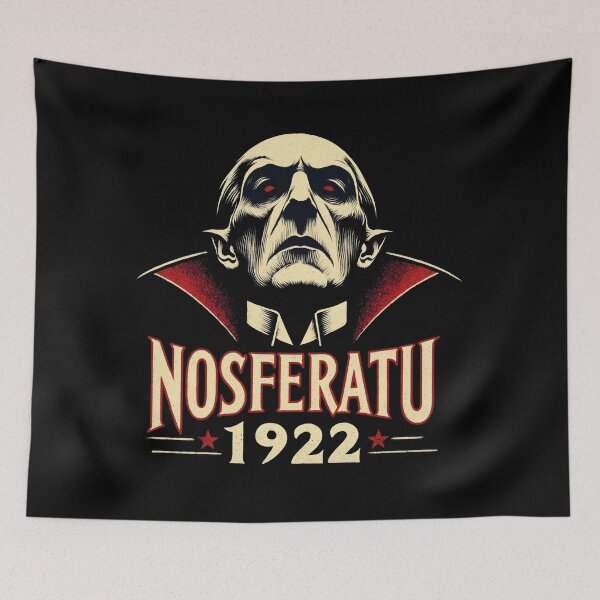 Item preview, Nosferatu (1922) - A Modern Re-Imagining of a Classic Vampire designed and sold by FunnyFarmDesign.