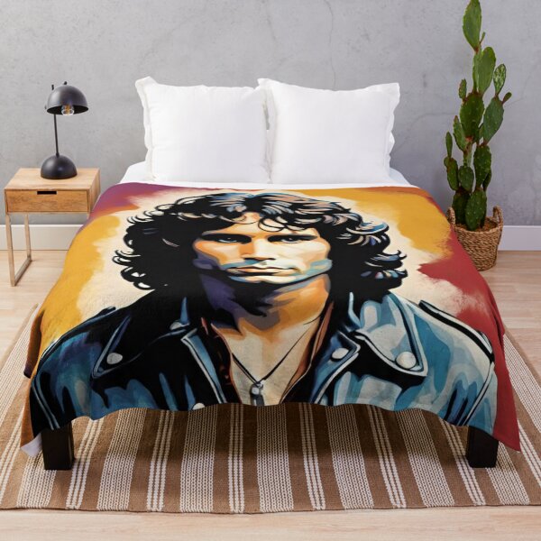 Item preview, Obra de arte colorida de Jim Morrison | TheAmericanPoet designed and sold by TheAmericanPoet.