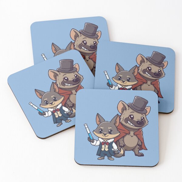 Item preview, Dr Jackal and Mr Hydena designed and sold by SketchyCritterz.