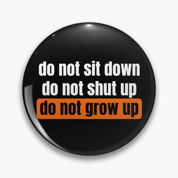 Item preview, Do Not Sit Down designed and sold by shassell2005.