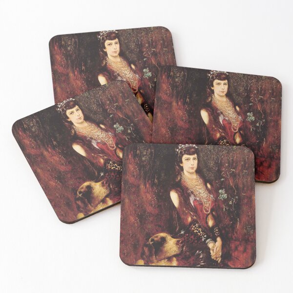 Artikelvorschau, Kaiserin Elisabeth von Bayern von Anton Romako - 1883 entworfen und verkauft von Vintage Designs +.
