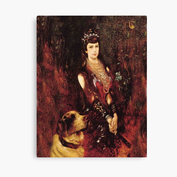Item preview,  Kaiserin Elisabeth of Bavaria by Anton Romako - 1883 designed and sold by Vintage Designs +.