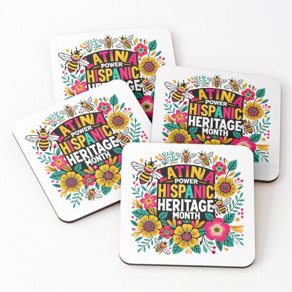 Item preview,  Latina Bold floral girl power Hispanic Heritage month  designed and sold by DrawHandArt.