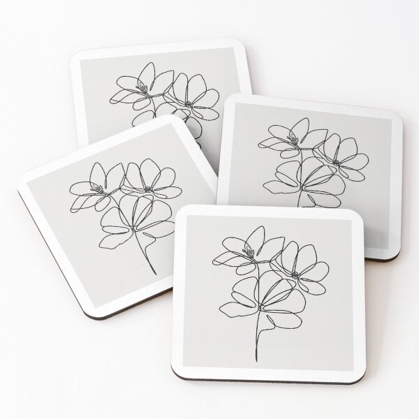 Item preview, Floral Harmony: Continuous Line Bouquet designed and sold by SeanOsShirts.