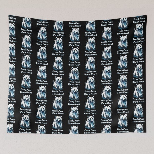 Item preview, frosty paws warm heart designed and sold by EuropeanPrints.