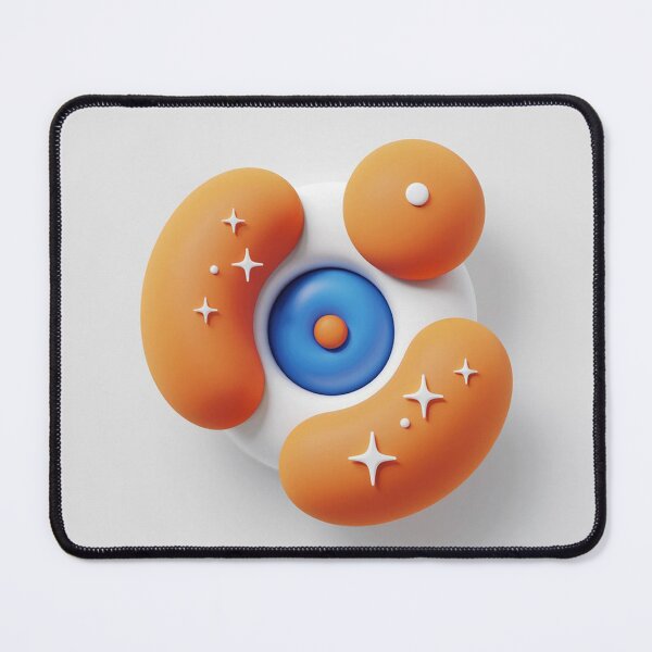 Item preview, A picture of an eye with a blue eye and a white circle on the top designed and sold by Omar-mo24.