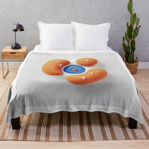 Item preview, A picture of an eye with a blue eye and a white circle on the top designed and sold by Omar-mo24.