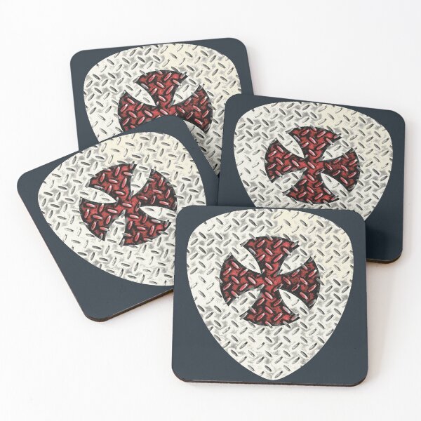 Item preview, Industrial Templar Cross on Shield designed and sold by JDHardie.