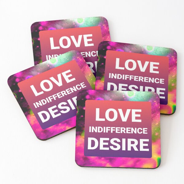 Item preview, Love Indifference Desire designed and sold by omgnovalynn.