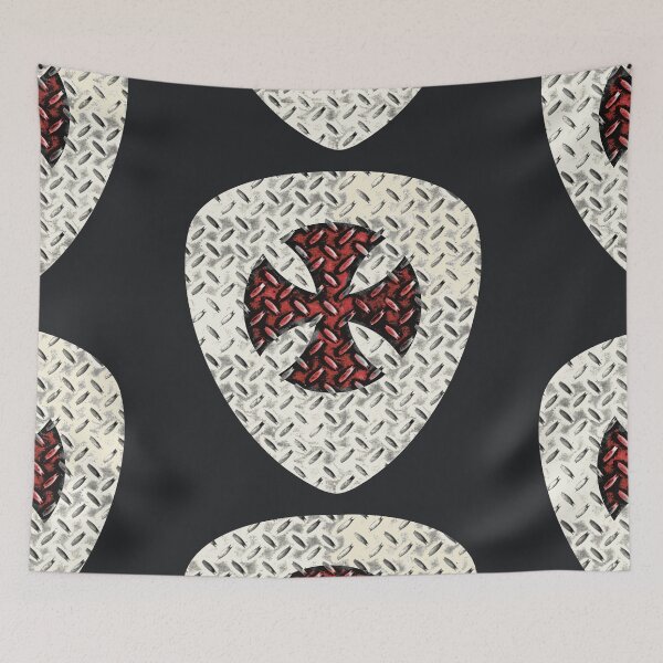 Item preview, Industrial Templar Cross on Shield designed and sold by JDHardie.