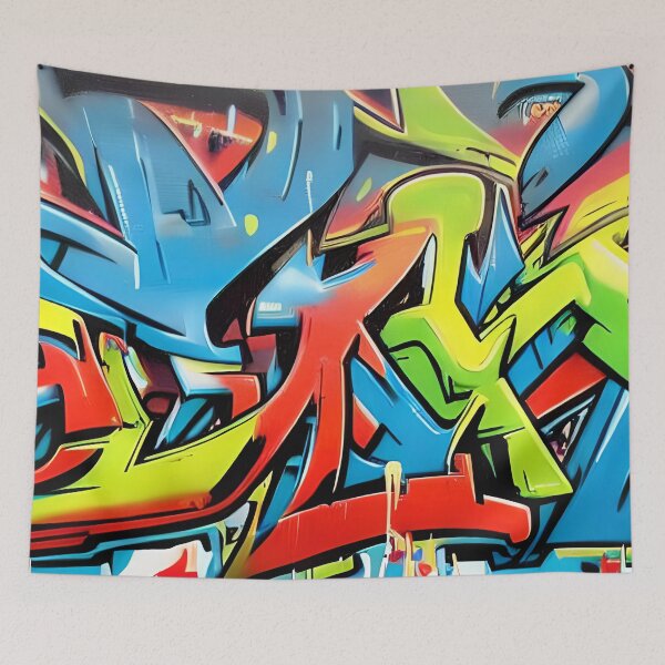 Item preview, Urban Street Art – Bold Abstract Modern Graffiti Design | 341 designed and sold by City Graffix Design Co..
