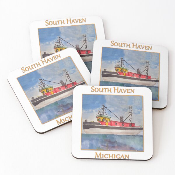 Item preview, Tugboat the Wilhelm Baum in South Haven Michigan designed and sold by welshdesigns.