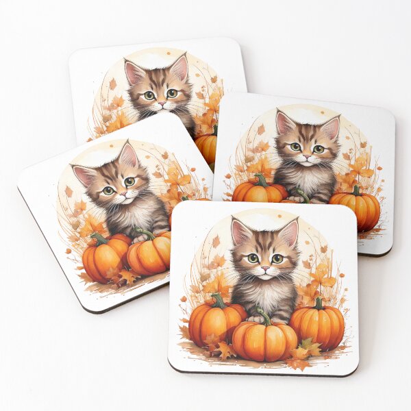 Item preview, cat in pumpkin designed and sold by Jude755m.