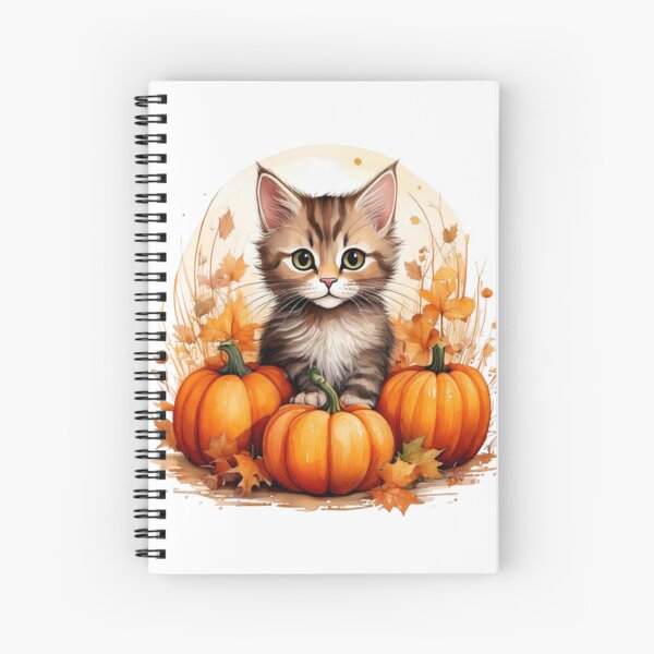 Item preview, cat in pumpkin designed and sold by Jude755m.