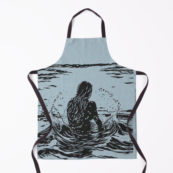 Item preview, Splash of serenity - linocut 1 transparent designed and sold by Wildflow Creations.